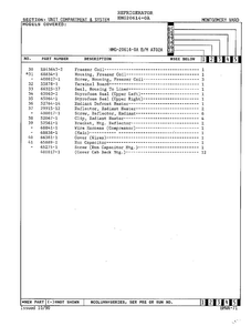 Unit Compartment And System Page 3 Diagram and Parts List for 6540A REV J Norge Washer