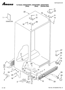 Part Location Diagram of W10162456 Whirlpool OWNER`S MANUAL