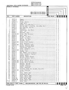 Ice And Water Dispenser Page 2 Diagram and Parts List for 23903-0A  Admiral Refrigerator