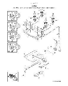 Burner Diagram and Parts List for 79074413810  Kenmore Range