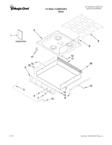 Part Location Diagram of 8110P274-60 Whirlpool USE & CARE GUIDE