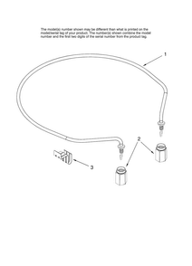Heater Parts Diagram and Parts List for MDBH965AWS41  Maytag Dishwasher