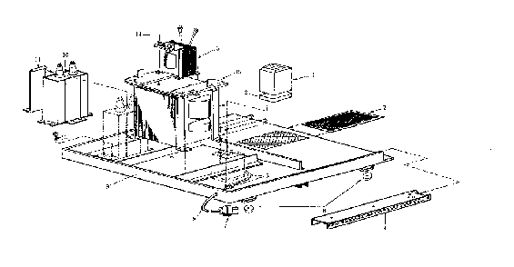 Oven Base Assembly Diagram and Parts List for 5629917000  Kenmore Microwave