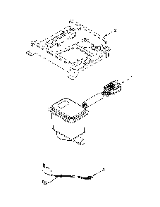 Pump parts Diagram and Parts List for 59689553101  Amana Ice Maker