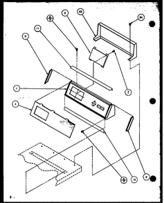 Section 5 Diagram and Parts List for LG2911 P7804804W W Amana Dryer