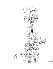 Part Location Diagram of 12891 Maytag Handle control lever spring