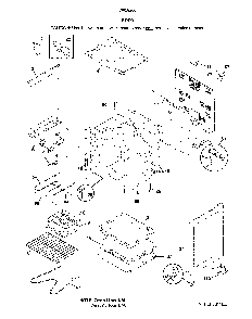 Body Diagram and Parts List for 79092559810  Kenmore Range