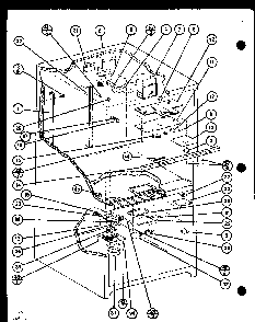 Section 8 Diagram and Parts List for BW20K-P7812510W  Amana Refrigerator