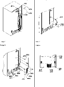 Cabinet Back Diagram and Parts List for SM22TBW-P1190212WW  Amana Refrigerator