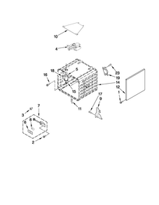 30" Oven Parts Diagram and Parts List for JDRP548WP01  Jenn-Air Range