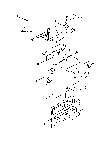 Door Panel Parts Diagram and Parts List for 66512774K314  Kenmore Dishwasher