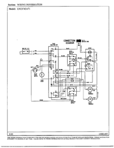 Wiring Information Diagram and Parts List for 6743A71  Norge Washer