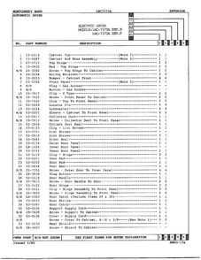 Electric Dryer/ Exterior Page 2 Diagram and Parts List for 7375A REV F Norge Dryer