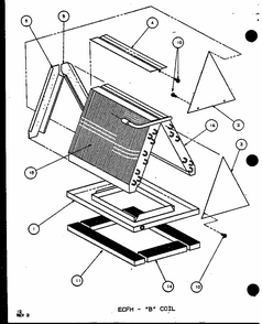 Part Location Diagram of 10090201 Whirlpool Evap assy r