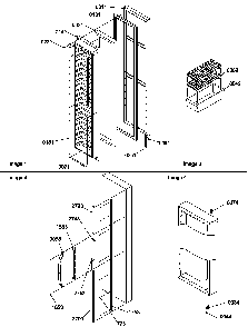 Freezer Door And Accessories Diagram and Parts List for SG19SW-P1193702WW  Amana Refrigerator