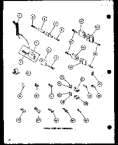 Section 9 Diagram and Parts List for LG2902 P7804817W W Amana Dryer