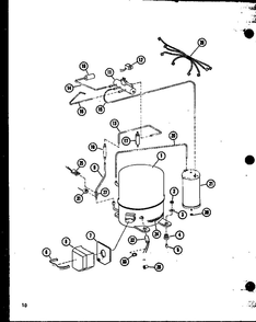 Part Location Diagram of B1250801 Whirlpool Gas Tube or Connector