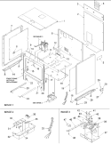 CABINET (ACL200 GRILL FOR ALL AGSD'S) Diagram and Parts List for AGDS902W* P1133392N Amana Cooktop