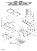 Part Location Diagram of W10165873 Whirlpool GASKET