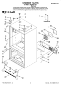 Part Location Diagram of W10184475 Whirlpool GUIDE, ENERGY