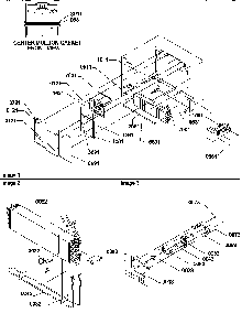 Evaporator And Fan Motor Assemblies Diagram and Parts List for THI18TW-P1310701WW  Amana Refrigerator