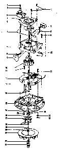 Motor Diagram and Parts List for U4521  Hoover Upright Vacuum