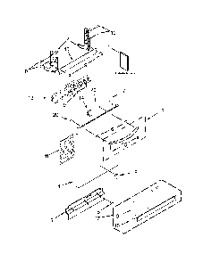 Door Panel Parts Diagram and Parts List for 66514752N510  Kenmore Dishwasher