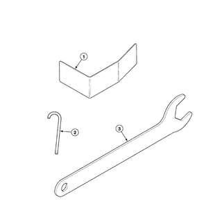Part Location Diagram of 802336 Maytag Pull bolt