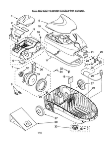 Part Location Diagram of LIT0747155 Maytag Wiring diagram label