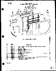 100 Series Compact Room Air Conditioner Diagram and Parts List for 113-3HEW P67231-20R Amana Air Conditioner