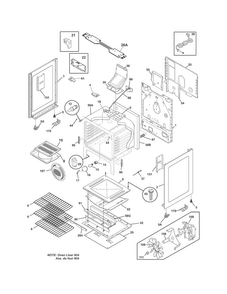 Body Diagram and Parts List for CRG3480PSA  Crosley Range