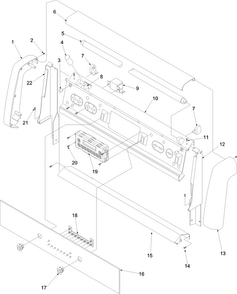 Part Location Diagram of 0316204 Whirlpool HARNESS, BKGD ERC, F