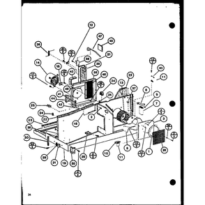 Diagram 11 Diagram and Parts List for PTH15300B P9913620R Amana Air Conditioner