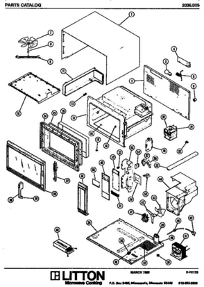 Part Location Diagram of M2D644 Whirlpool WINDOW-DSPL