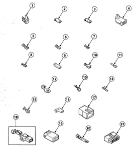 Terminals Diagram and Parts List for SDG309QF  Speed Queen Dryer