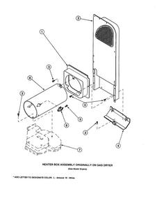 Part Location Diagram of 61886 Whirlpool THERMOSTAT