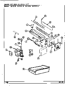 Optional Ice Maker Kit Diagram and Parts List for RB171PLA DG22A Magic Chef Refrigerator