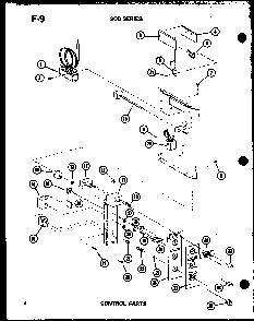 Section 1 Diagram and Parts List for ES216D-3MS P55417-61R Amana Air Conditioner