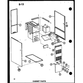 Part Location Diagram of C9461407 Whirlpool Base pan pntd