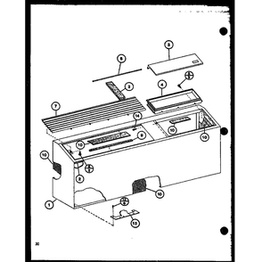 Part Location Diagram of B1340201 Whirlpool Bracket
