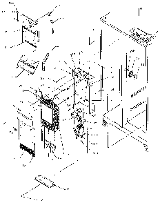 Evaporator Diagram and Parts List for SXDE27NP-P1162204W  Amana Refrigerator