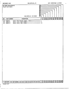 Unit Compartment/system Page 3 Diagram and Parts List for 23972A  Admiral Refrigerator