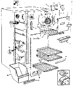 Part Location Diagram of 65224-5 Whirlpool NLACOVER, COIL