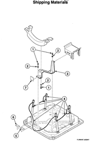 Part Location Diagram of 686901 Maytag Shipping label