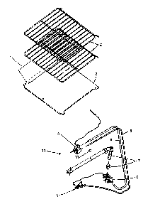 Part Location Diagram of 07697200 Whirlpool OVEN PILOT