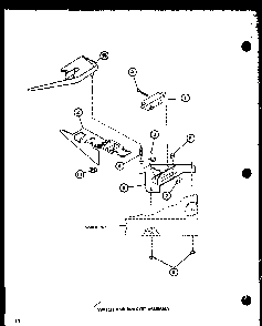 Section 5 Diagram and Parts List for LW1200 P7762101W W Amana Washer