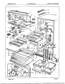 Part Location Diagram of 60237-31 Whirlpool KICKPLATE