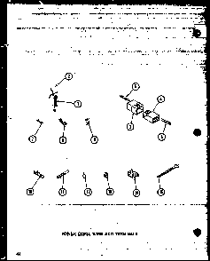 Section 5 Diagram and Parts List for LW3303W P1164316WW Amana Washer