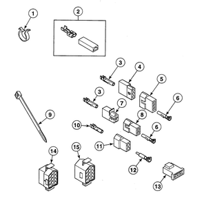 Terminals Blocks Diagram and Parts List for SDG709QF  Speed Queen Dryer