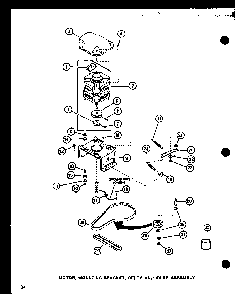 Section 14 Diagram and Parts List for LW2502L P1118409WL Amana Washer